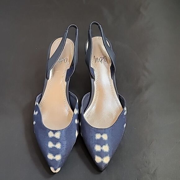 IMPO POINTE TOE SLINGBACK LOW HEEL SHOE - Picture 3 of 14